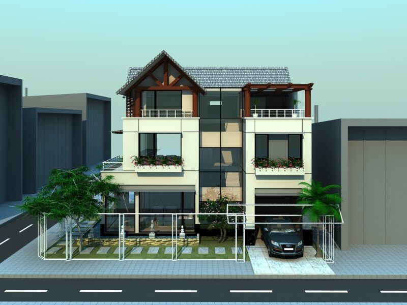 Bản vẽ thiết kế Biệt thự Ninh Bình