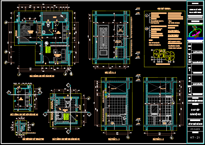 Bản vẽ thiết kế chung cư 5 tầng