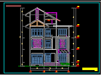Bản vẽ thiết kế nhà chú Lý