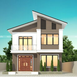 Bản vẽ thiết kế nhà nông thôn 7x12m