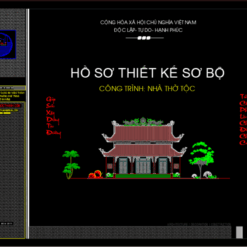 Bản vẽ thiết kế Nhà thờ đẹp