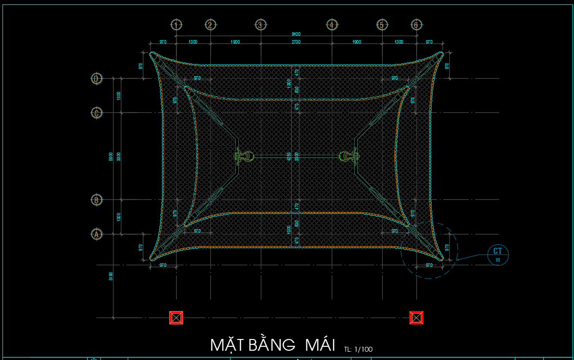 Bản vẽ thiết kế nhà thờ họ