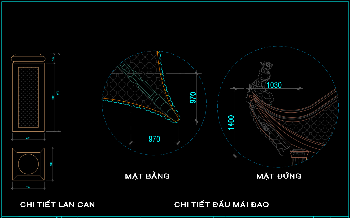 Bản vẽ thiết kế nhà thờ họ