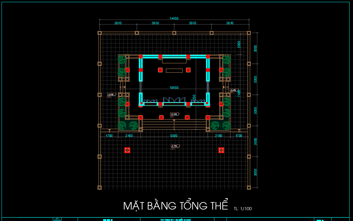 Bản vẽ thiết kế nhà thờ họ