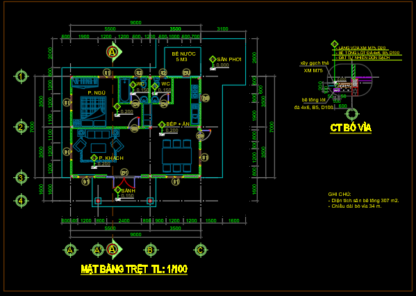 Bản vẽ thiết kế nhà vườn đẹp