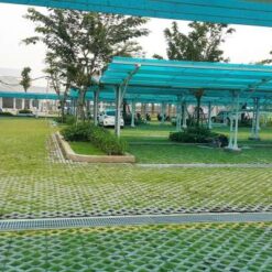 Biện pháp lát gạch, trồng cỏ, ATLĐ