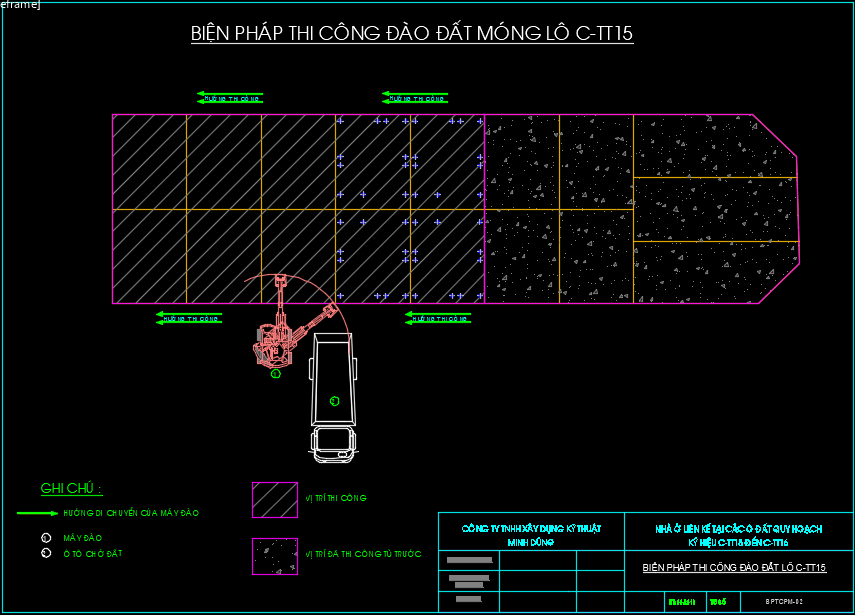 Biện pháp thi công 26 căn liên kề TT15 TT16 khu đô thị Kiến Hưng