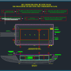 Biện pháp thi công bể nước ngầm dự án nhà xưởng và kho công ty Millennium