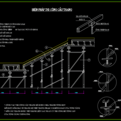 Biện pháp thi công cầu thang