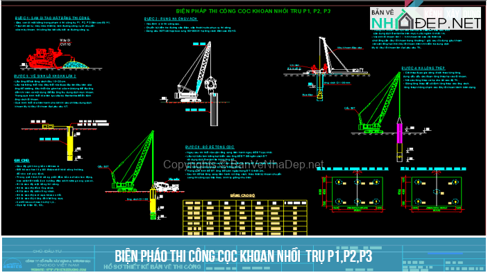 Biện Pháp Thi Công Cọc Khoan Nhồi