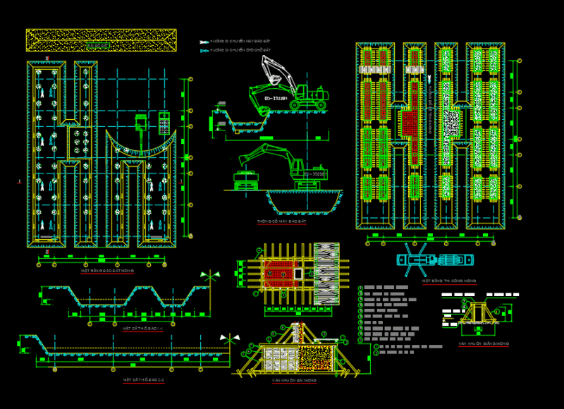 Biện pháp thi công đào đất hố móng