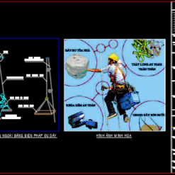 Biện pháp thi công đu dây sơn nước