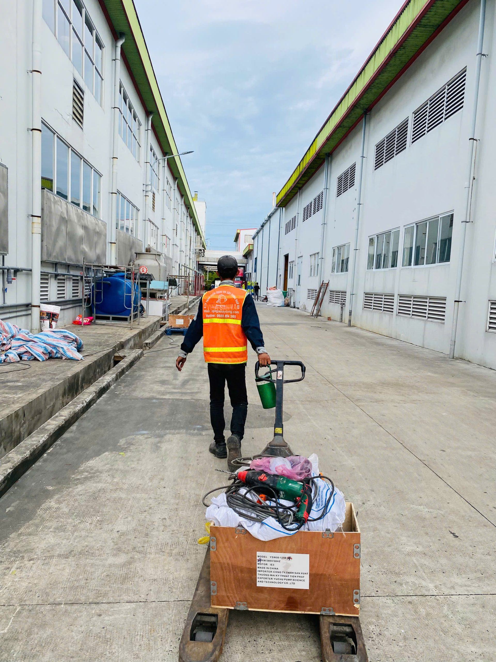 thi công hệ thống làm mát