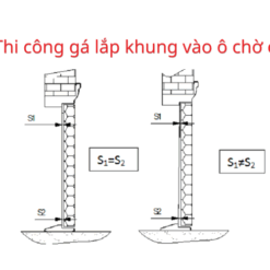 Alternative view of Biện pháp thi công lắp đặt cửa thép