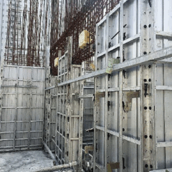 Biện pháp thi công lắp dựng và tháo dỡ cốp pha nhôm