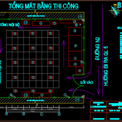 Biện pháp thi công nhà xưởng SX chính công ty Liên doanh MSA-HAPRO