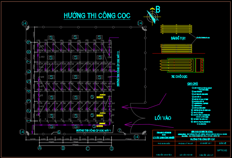 Biện pháp thi công nhà xưởng SX chính công ty Liên doanh MSA-HAPRO