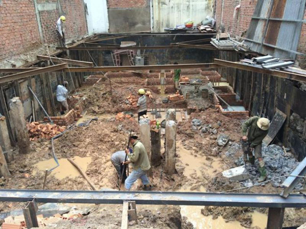 biện pháp thi công tầng hầm nhà cao tầng 1
