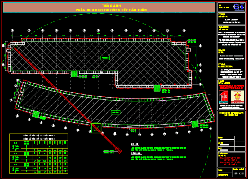 Biện pháp thi công phần thân Đại học Cần Thơ