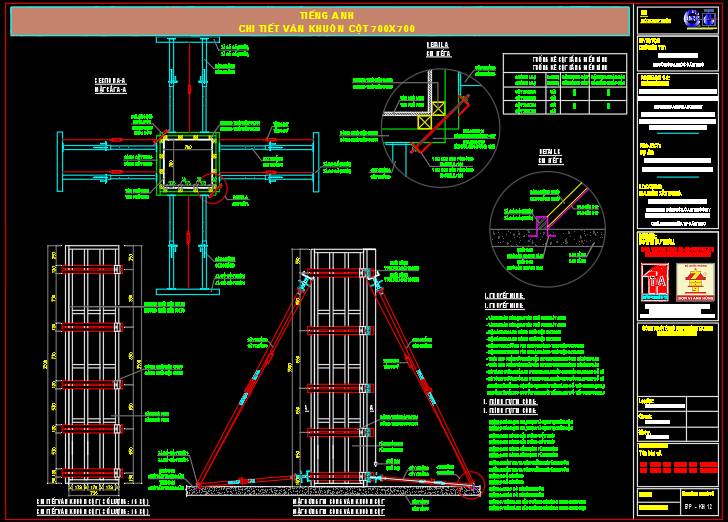 Biện pháp thi công phần thân Đại học Cần Thơ