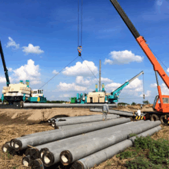 Biện pháp thi công sản xuất, ép cọc và TN nén tĩnh cọc D600