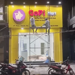 Biện pháp thi công siêu thị Coopmark Trà Vinh