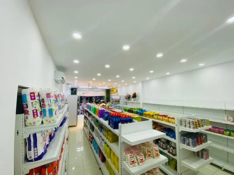 Biện pháp thi công siêu thị Coopmark Trà Vinh