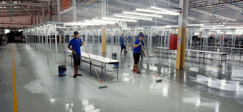 Biện pháp thi công Sơn epoxy