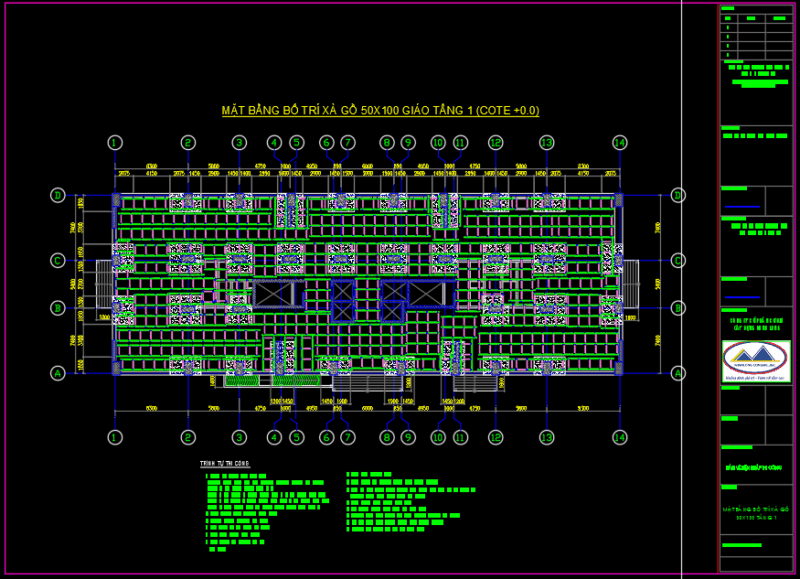 Biện pháp thi công toà nhà CT2 – Khu đô thị Tây Nam Linh Đàm (21 tầng + 1 hầm)