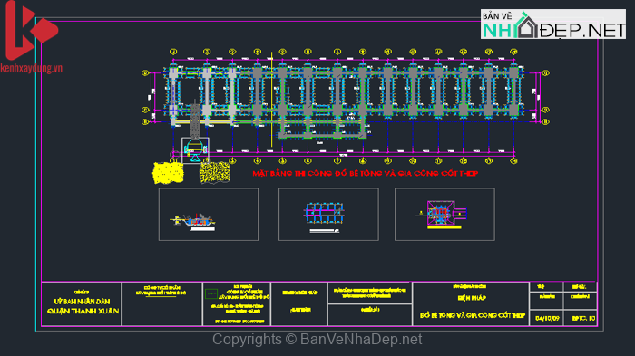 Biện Pháp Thi Công Trường Học