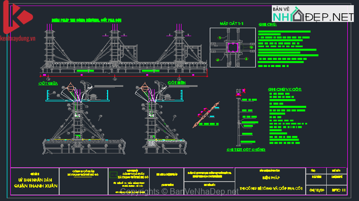 Biện Pháp Thi Công Trường Học