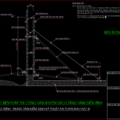 Biện pháp thi công ván khuôn vách