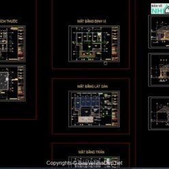 Alternative view of Biệt thự 1 tầng mái nhật,kích thước 13.6×10.5m