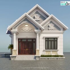 Alternative view of Biệt thự 1 tầng mái Thái,4 phòng ngủ hiện đại