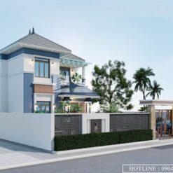 Biệt thự 2 tầng mái nhật 10.5x12m