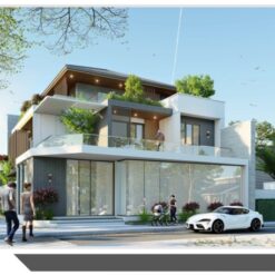 Alternative view of Biệt thự 3 tầng hiện đại,diện tích 13x19m