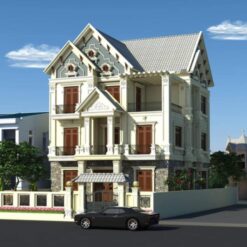 Biệt thự 3 tầng kích thước 11x13m