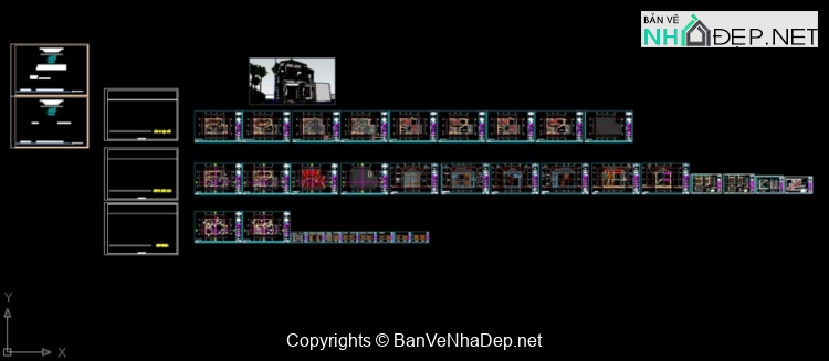 Biệt thự mái Nhật 2 tầng 8.46×12.42m