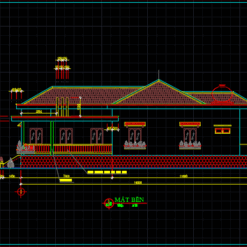 Biệt thự nhà vườn mái thái