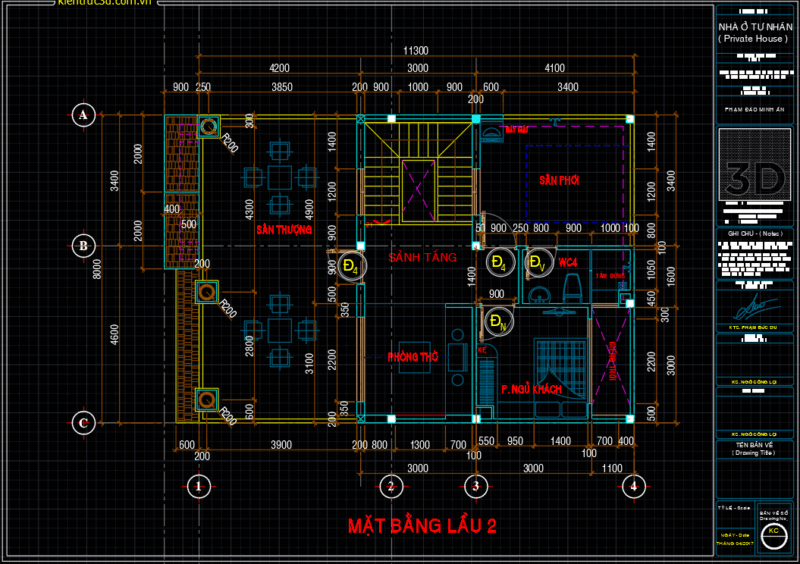 Biệt thự phố 8.5×11.5