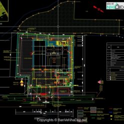 Bộ bản vẽ nhà máy sản xuất thực phẩm Nhật bản quy mô 3000m2