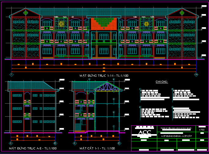 BVTK trường THCS Lê Lợi + TM biện pháp thi công