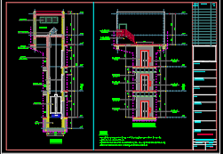 Full Bản vẽ thiết kế + dự toán toà nhà 7 tầng