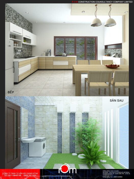 Full Bản vẽ thiết kế nhà 3 tầng ở Đà Nẵng