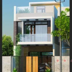 Full Bản vẽ thiết kế nhà 3 tầng ở Đà Nẵng