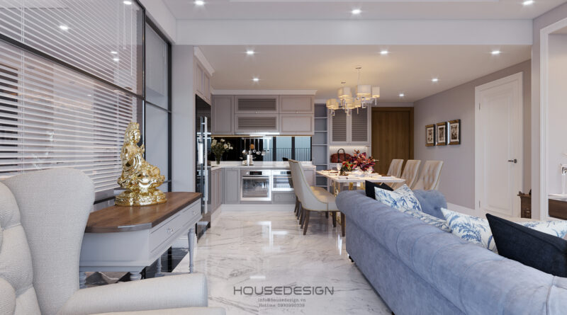 Hồ sơ thiết kế nội thất nhà chị Thư