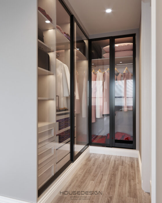 Hồ sơ thiết kế nội thất nhà chị Thư