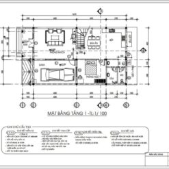 Alternative view of Mẫu biệt thự đẹp 2 tầng mái nhật kích thước xây dựng 7.8×14.3m