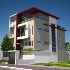 Nhà 5,2 x 22m x 4tầng