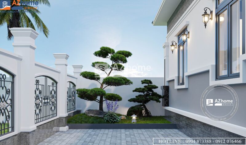 Nhà cấp 4 – Mái Nhật 1 tầng 8×16